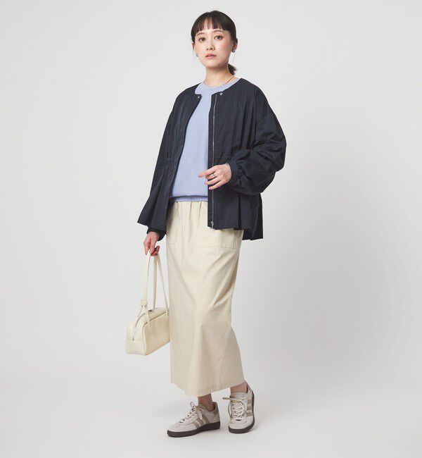 UNITED ARROWS green label relaxing「［size SHORTあり］ウエスト ギャザー ブルゾン」|ブルゾン・スタジャン|