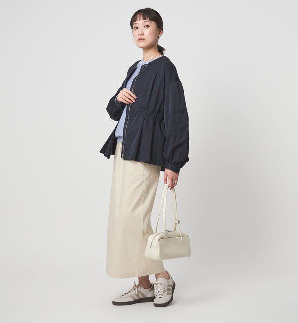 UNITED ARROWS green label relaxing「［size SHORTあり］ウエスト ギャザー ブルゾン」|ブルゾン・スタジャン|