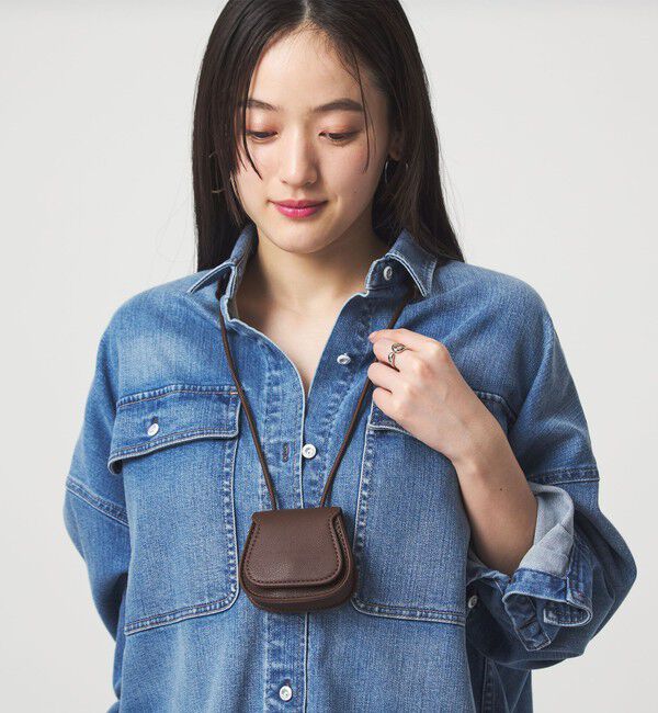 UNITED ARROWS green label relaxing「フラップ ポーチネックレス」|ネックレス|