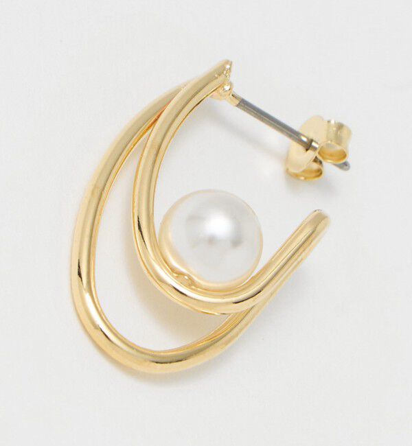 UNITED ARROWS green label relaxing「ドロップフレーム ピアス」|ピアス|