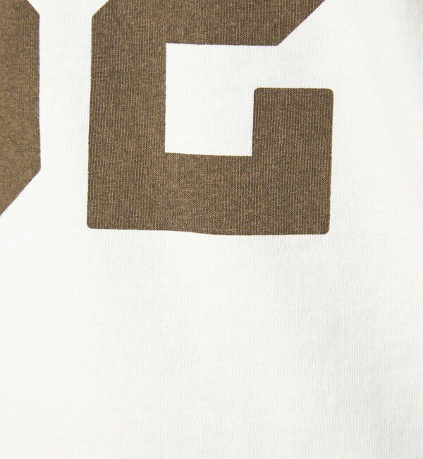 UNITED ARROWS green label relaxing「【WEB限定】＜at ease＞ナンバー プリント TEE」|Tシャツ・カットソー|