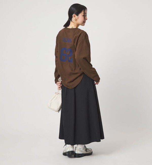 UNITED ARROWS green label relaxing「【WEB限定】＜at ease＞ナンバー プリント TEE」|Tシャツ・カットソー|