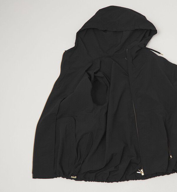 UNITED ARROWS green label relaxing「【WEB限定】＜at ease＞フード ブルゾン マシンウォッシャブル 撥水 UVカット」|ブルゾン・スタジャン|