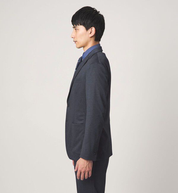 UNITED ARROWS green label relaxing「A+ プリントジャージ 2B スタンダード セットアップ ジャケット -ウォッシャブル・ストレッチ-」|テーラードジャケット|