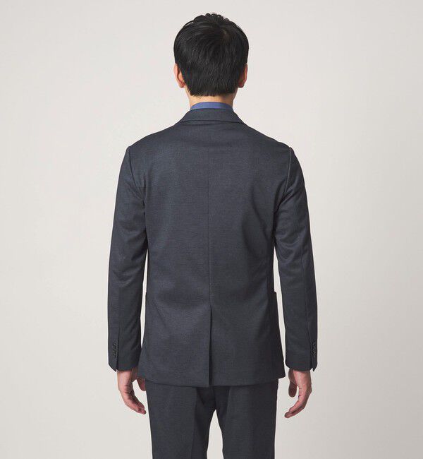 UNITED ARROWS green label relaxing「A+ プリントジャージ 2B スタンダード セットアップ ジャケット -ウォッシャブル・ストレッチ-」|テーラードジャケット|