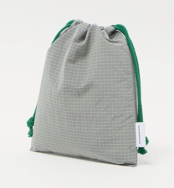 UNITED ARROWS green label relaxing「巾着バッグ（小）（リップストック） / キッズ」|その他|