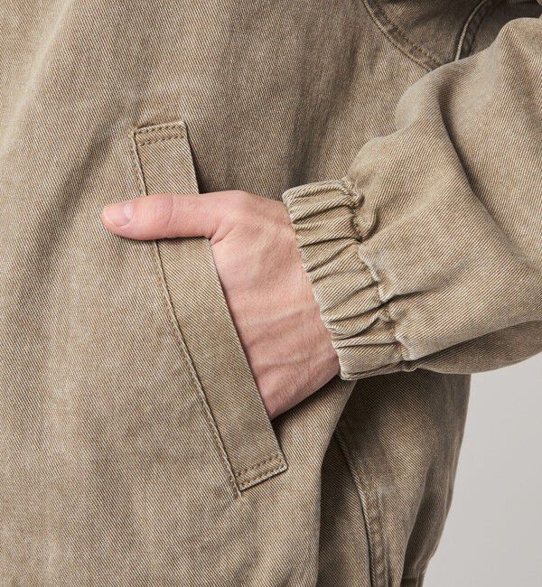 UNITED ARROWS green label relaxing「プリント バイオ フード ブルゾン」|その他|