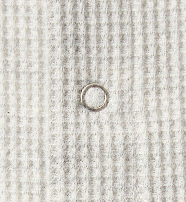 UNITED ARROWS green label relaxing「【WEB限定】＜at ease＞ワッフル フード ロングスリーブ カットソー」|Tシャツ・カットソー|