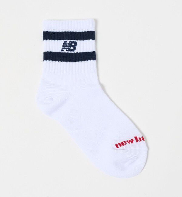 UNITED ARROWS green label relaxing「＜New Balance＞ラインソックス 3P / キッズ  」|ソックス|