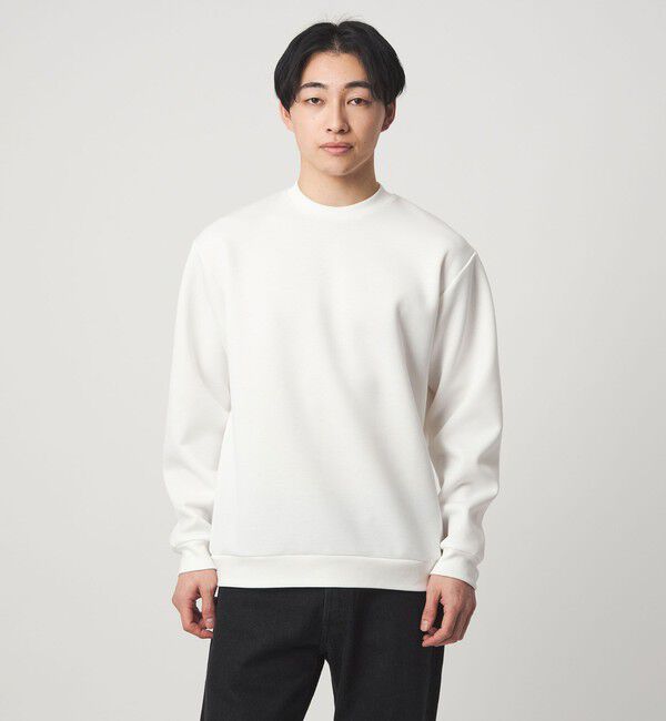 UNITED ARROWS green label relaxing「カノコ ダンボール ビズ クルーネック カットソー」|Tシャツ・カットソー|WHITE