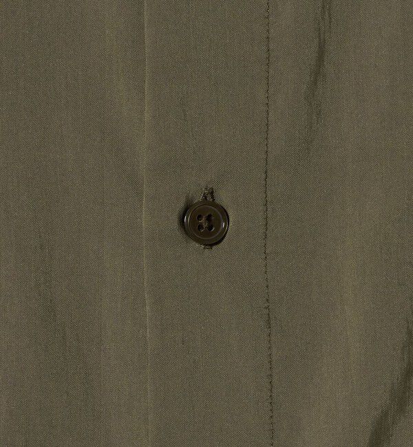 UNITED ARROWS green label relaxing「レーヨンナイロン ワッシャー ダブルパッチポケット レギュラーカラー シャツ」|シャツ・ブラウス|