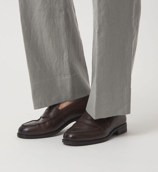 UNITED ARROWS green label relaxing「TW タンブラー 2プリーツ ワイド スラックス」|スラックス|