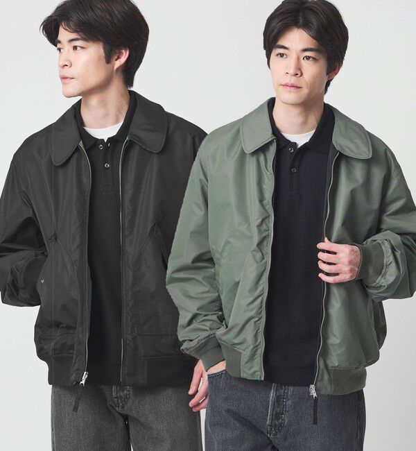 UNITED ARROWS green label relaxing「【別注】＜ALPHA INDUSTRIES＞リバーシブル CWU フライトジャケット ブルゾン」|その他|