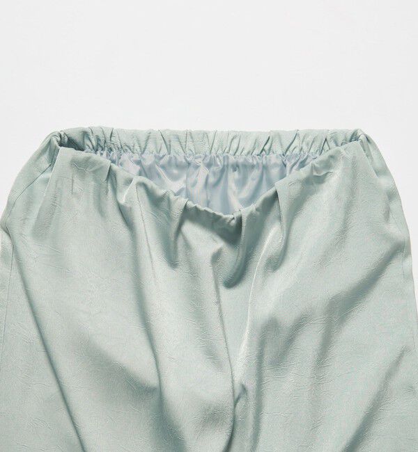 EMMEL REFINES「＜EMMEL REFINES＞EM ワッシャーVTG イージーサテンスカート」|スカート|