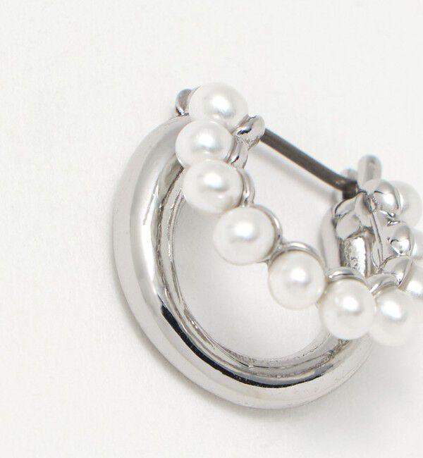 UNITED ARROWS green label relaxing「 コンビ ダブルライン ピアス」|ピアス|