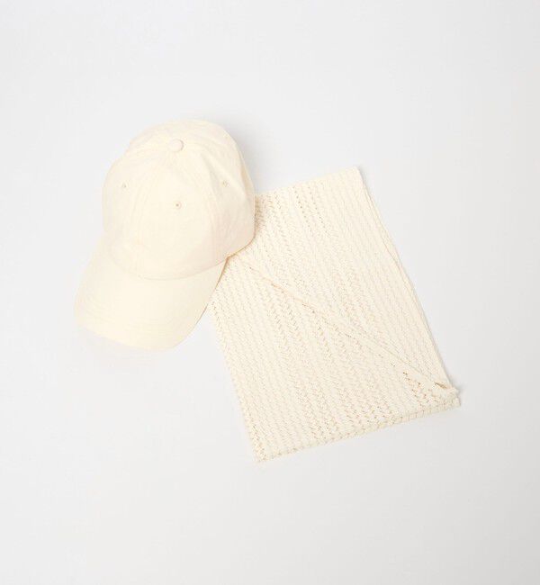 UNITED ARROWS green label relaxing「レースバブーシュカ キャップ」|キャップ・キャスケット|OFF WHITE
