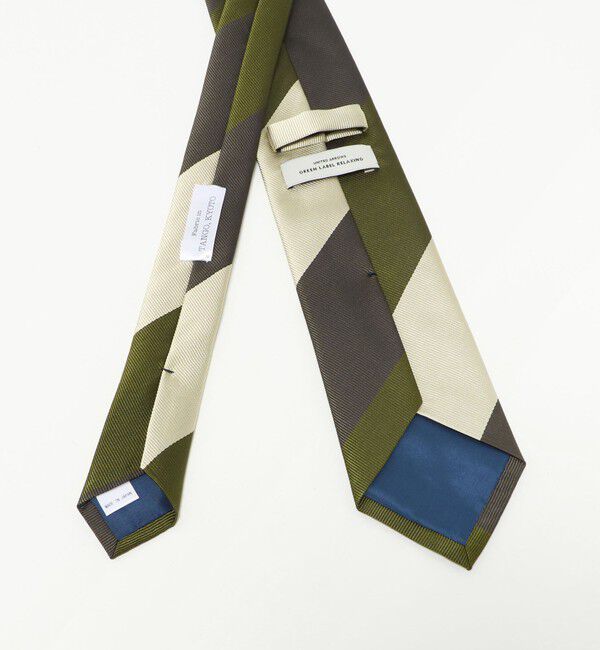 UNITED ARROWS green label relaxing「GLR ジャパン タンゴ 8.0cm ストライプ3 ネクタイ」|ネクタイ・蝶ネクタイ|