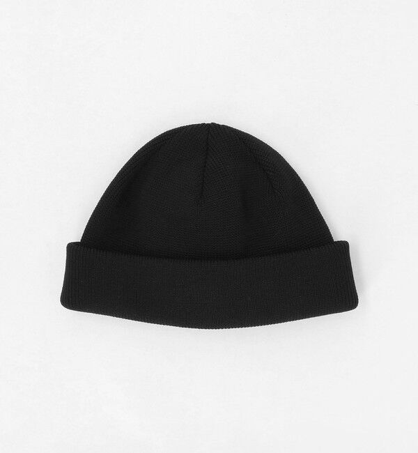 UNITED ARROWS green label relaxing「GLR ロー ニットキャップ」|ニット帽|BLACK