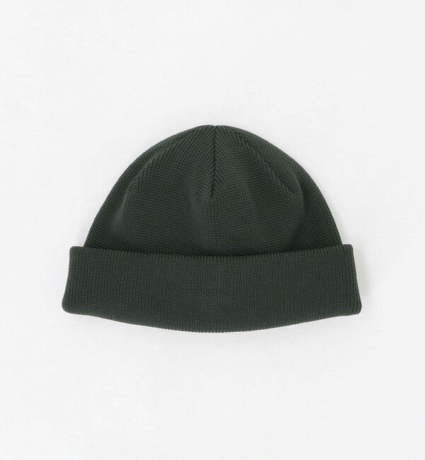 UNITED ARROWS green label relaxing「GLR ロー ニットキャップ」|ニット帽|DK.GREEN