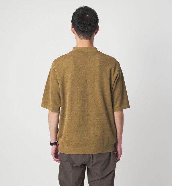 UNITED ARROWS green label relaxing「BREEZY ペーパー 半袖 ポロシャツ -ハンドウォッシャブル・抗菌・通気性-」|ポロシャツ|