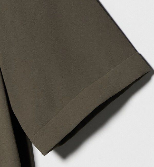 UNITED ARROWS green label relaxing「クルーネック ショートスリーブ ブラウス マシンウォッシャブル UVカット」|シャツ・ブラウス|