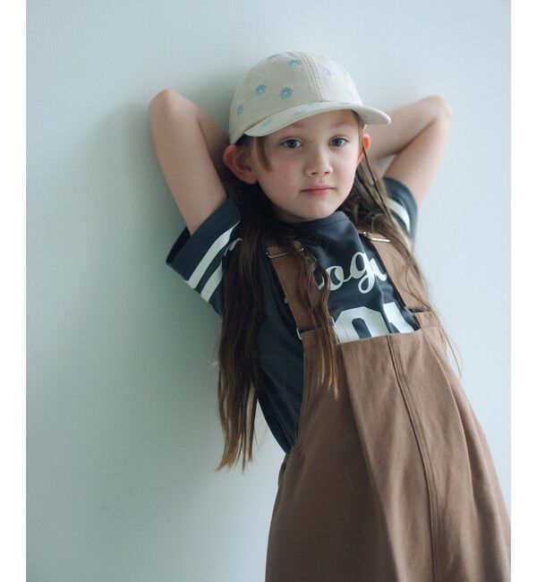 UNITED ARROWS green label relaxing「【別注】＜LOGAN knitting mills＞ナンバリング Tシャツ / キッズ  120cm-160cm」|Tシャツ・カットソー|DK.GRAY