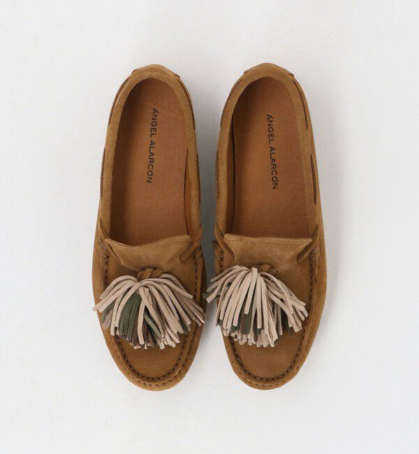 UNITED ARROWS green label relaxing「＜ANGEL ALARCON＞モカシン シューズ」|モカシン|BEIGE