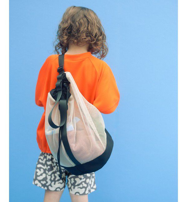 UNITED ARROWS green label relaxing「メッシュ バッグ/ キッズ」|ショルダー・メッセンジャー|BEIGE