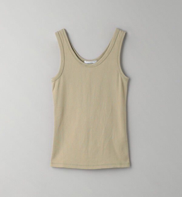 BEAUTY&YOUTH UNITED ARROWS「コットンブレンド テレコ タンクトップ」|タンクトップ|