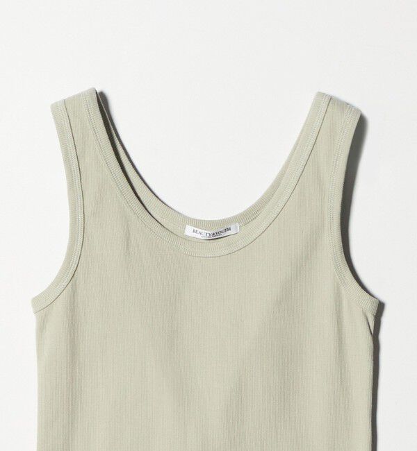 BEAUTY&YOUTH UNITED ARROWS「コットンブレンド テレコ タンクトップ」|タンクトップ|