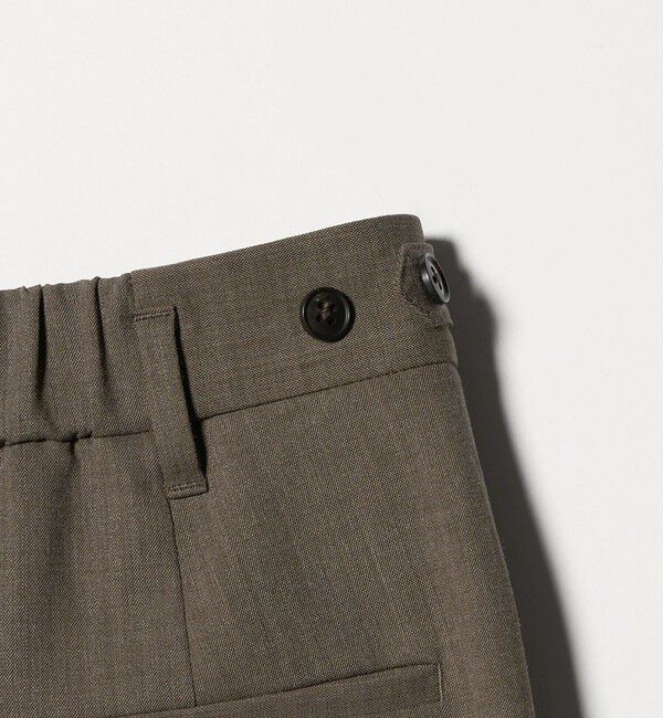 BEAUTY&YOUTH UNITED ARROWS「ポリエステルブレンド ２タック タブワイドパンツ」|その他|