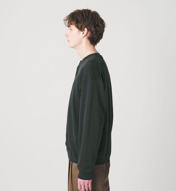 BEAUTY&YOUTH UNITED ARROWS「コットン 8B クルーネック カーディガン」|カーディガン|