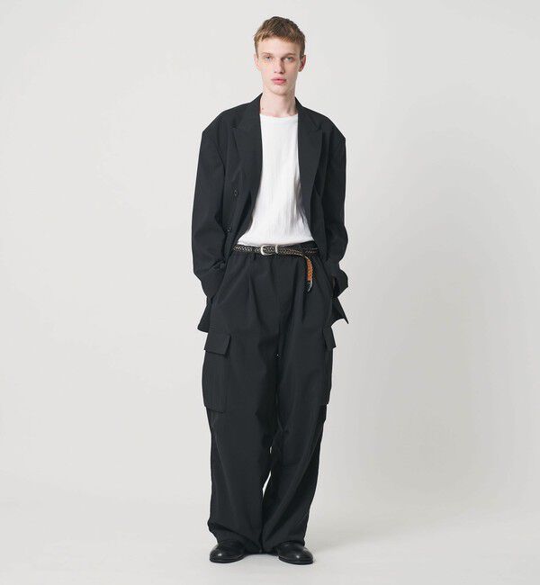 MONKEY TIME「RENU TROシリーズ ダブル ブレスト ジャケット -セットアップ対応-」|テーラードジャケット|