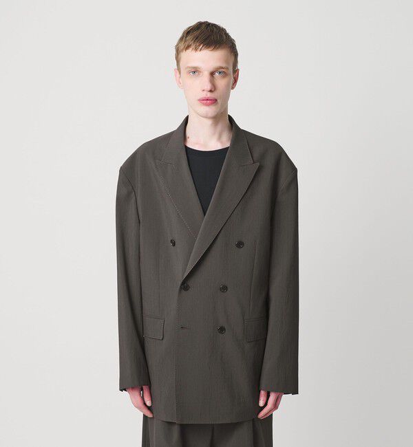 MONKEY TIME「RENU TROシリーズ ダブル ブレスト ジャケット -セットアップ対応-」|テーラードジャケット|