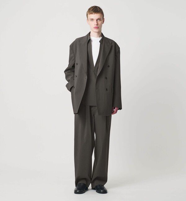 MONKEY TIME「RENU TROシリーズ ダブル ブレスト ジャケット -セットアップ対応-」|テーラードジャケット|