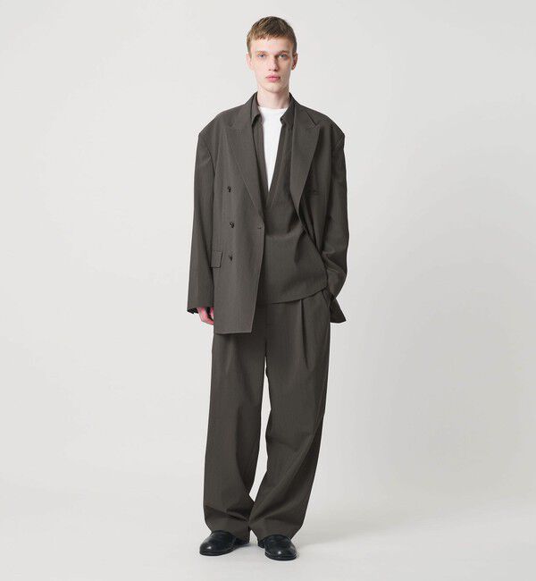 MONKEY TIME「RENU TROシリーズ ダブル ブレスト ジャケット -セットアップ対応-」|テーラードジャケット|