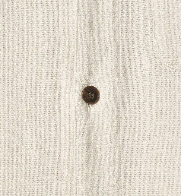 STEVEN ALAN「＜Steven Alan＞ コットンメッシュ チェック オープンカラー オーバー シャツ」|シャツ・ブラウス|