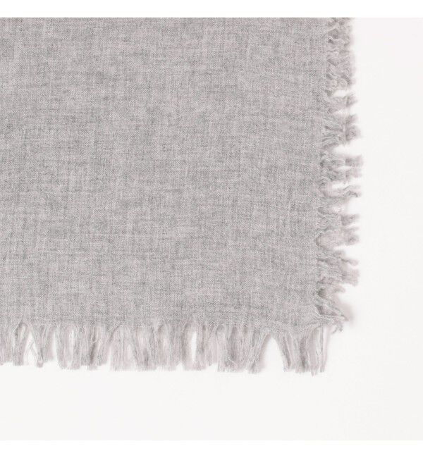 Demi-Luxe BEAMS 「ASAUCE MELER / ファイン ラム エアリーソリッド ウールストール」|ストール|