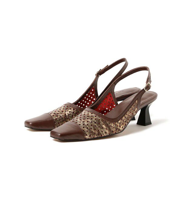 Ray BEAMS 「パンチング ヒール」|パンプス|