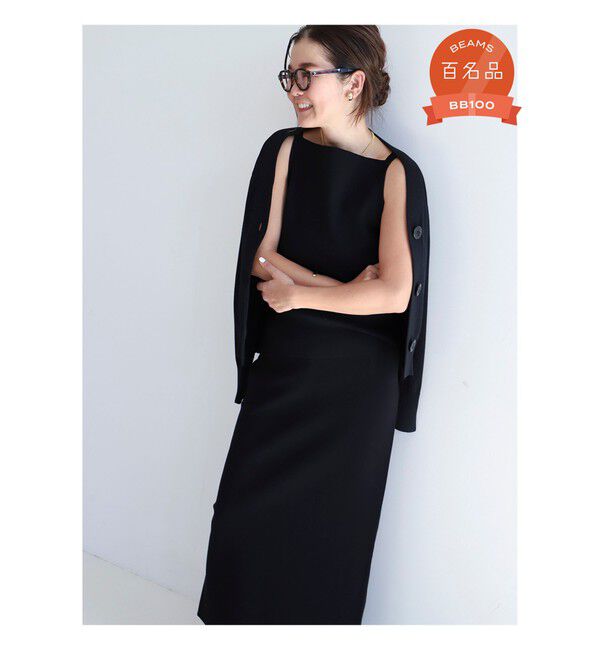Demi-Luxe BEAMS 「ヘルシー ニット キャミソール .M」|ニット・セーター|BLACK