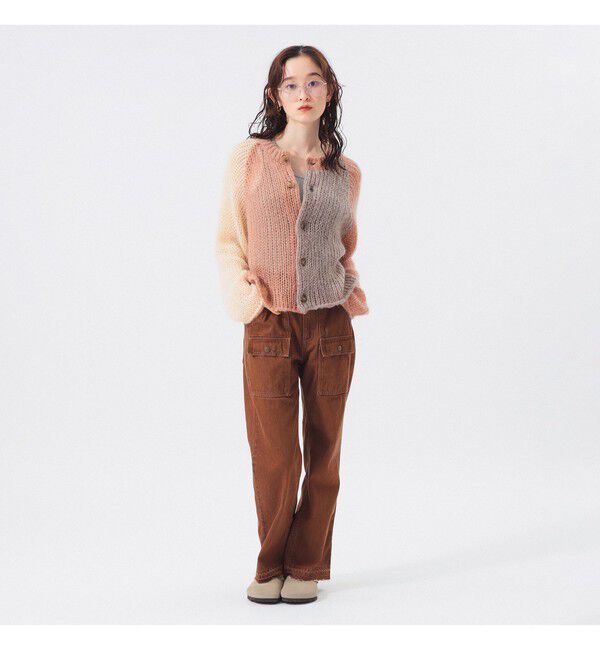 BEAMSBOY「モヘア クレイジー カーディガン」|ニット・セーター|