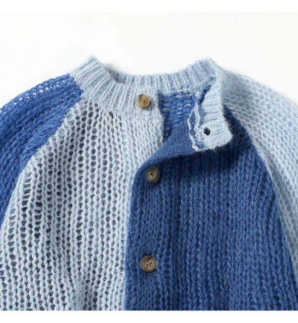 BEAMSBOY「モヘア クレイジー カーディガン」|ニット・セーター|