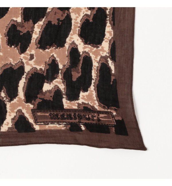 Demi-Luxe BEAMS 「manipuri / レオパード ストール」|ストール|