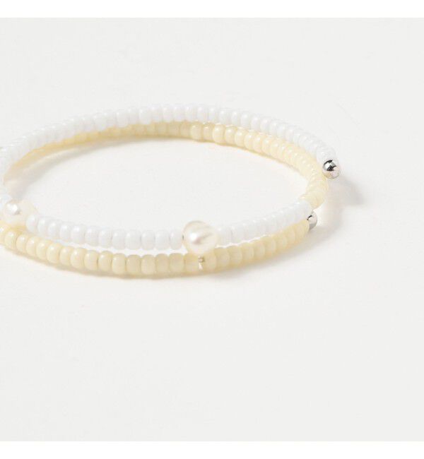 BEAMSBOY「淡水パール &times; ビーズ ブレス」|その他|