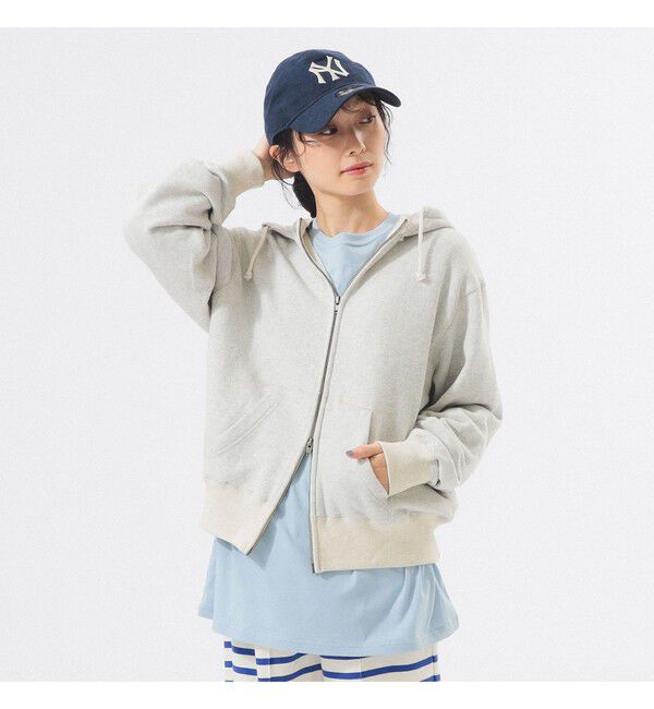 BEAMSBOY「レトロ フィット ジップ フーディー」|スウェット・ジャージ|