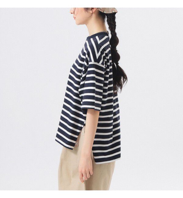 BEAMSBOY「ボーダー ビッグ ショートスリーブ」|Tシャツ・カットソー|