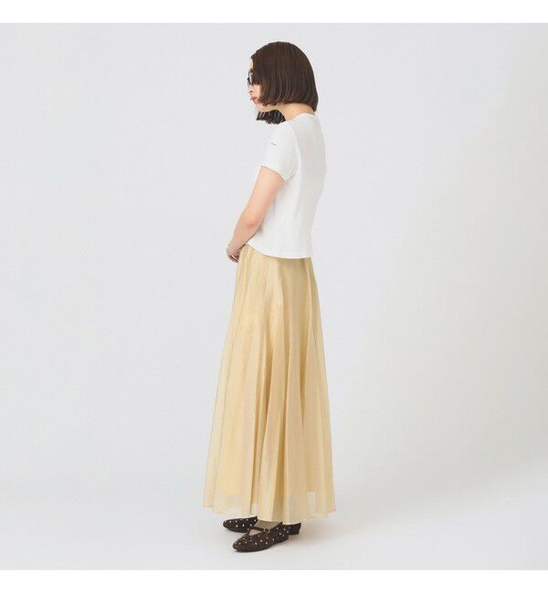 Ray BEAMS 「ORCIVAL / パターン メッシュ クルーネック Tシャツ」|Tシャツ・カットソー|