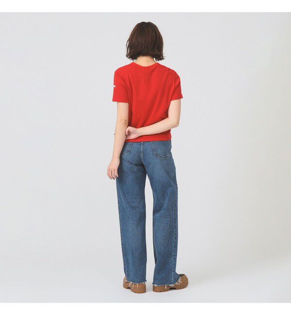 Ray BEAMS 「ORCIVAL / パターン メッシュ クルーネック Tシャツ」|Tシャツ・カットソー|