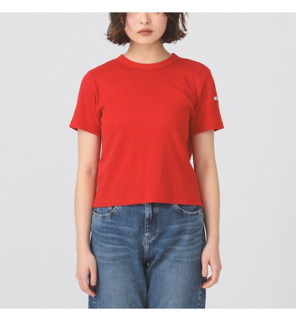 Ray BEAMS 「ORCIVAL / パターン メッシュ クルーネック Tシャツ」|Tシャツ・カットソー|