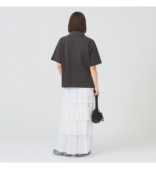 Ray BEAMS 「【別注】Champion / ハーフ ジップ Tシャツ」|Tシャツ・カットソー|